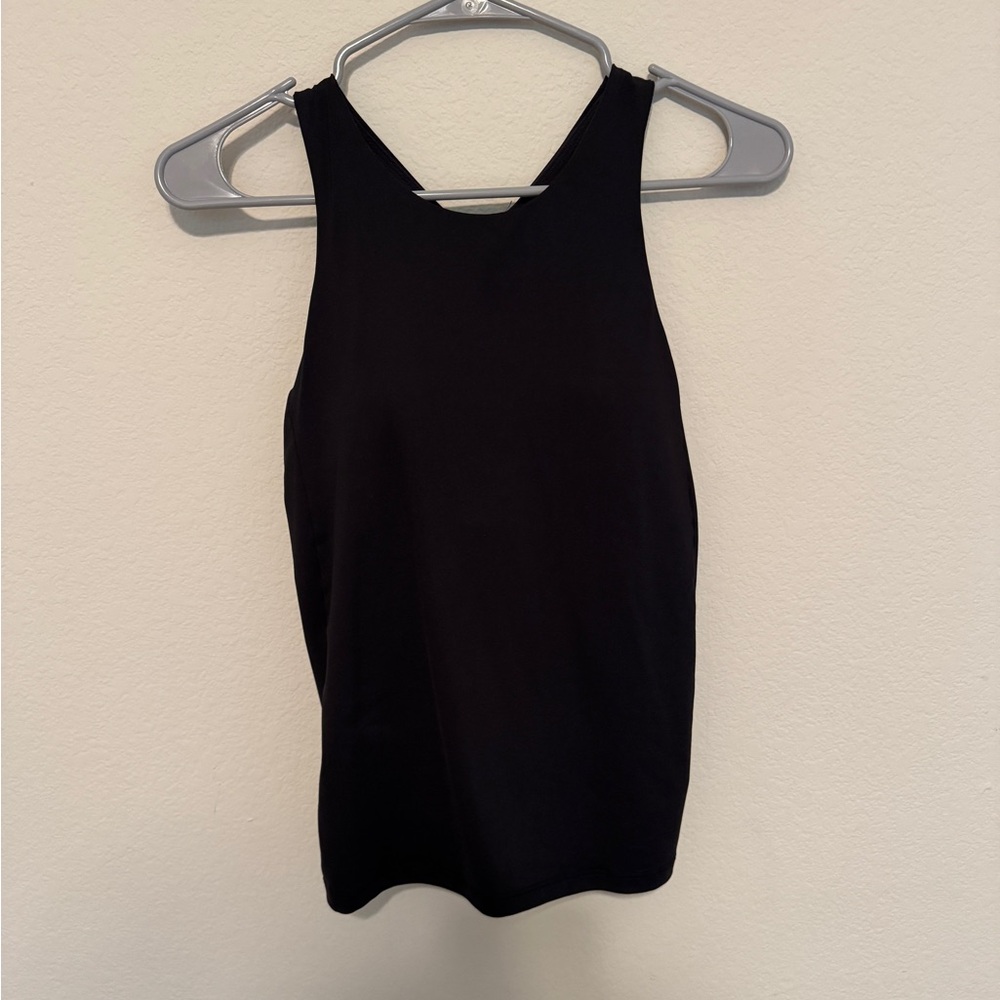 Athleta padded razorback tank top size small